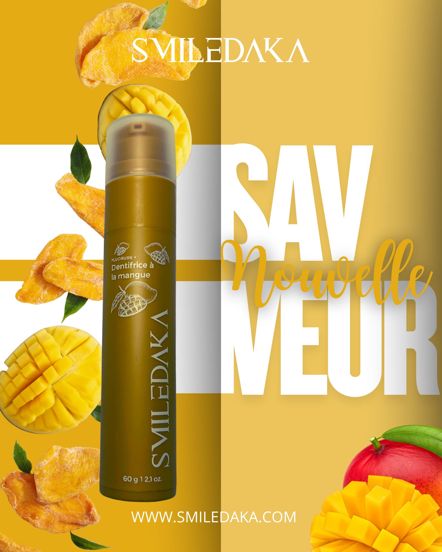SmileDaka'ndy – Le dentifrice gourmand et sain pour un sourire éclatant !