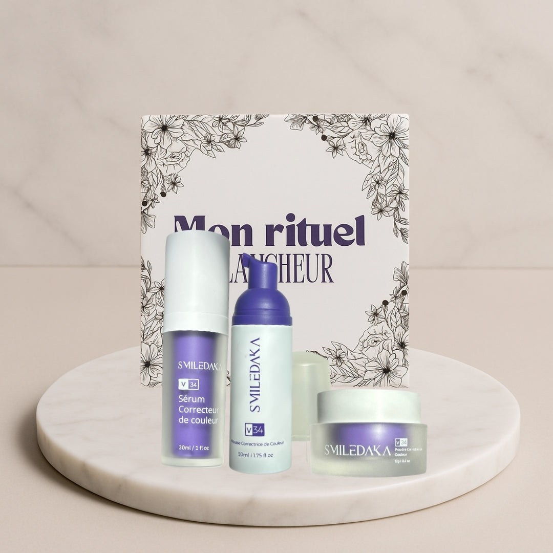 Mon rituel blancheur - kit blancheur correcteur de couleur - sans peroxyde