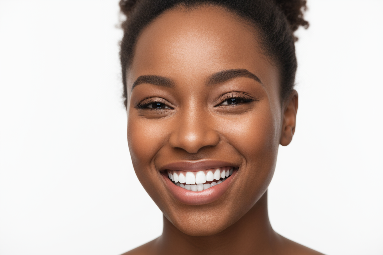 blanchiment dentaire femme afro