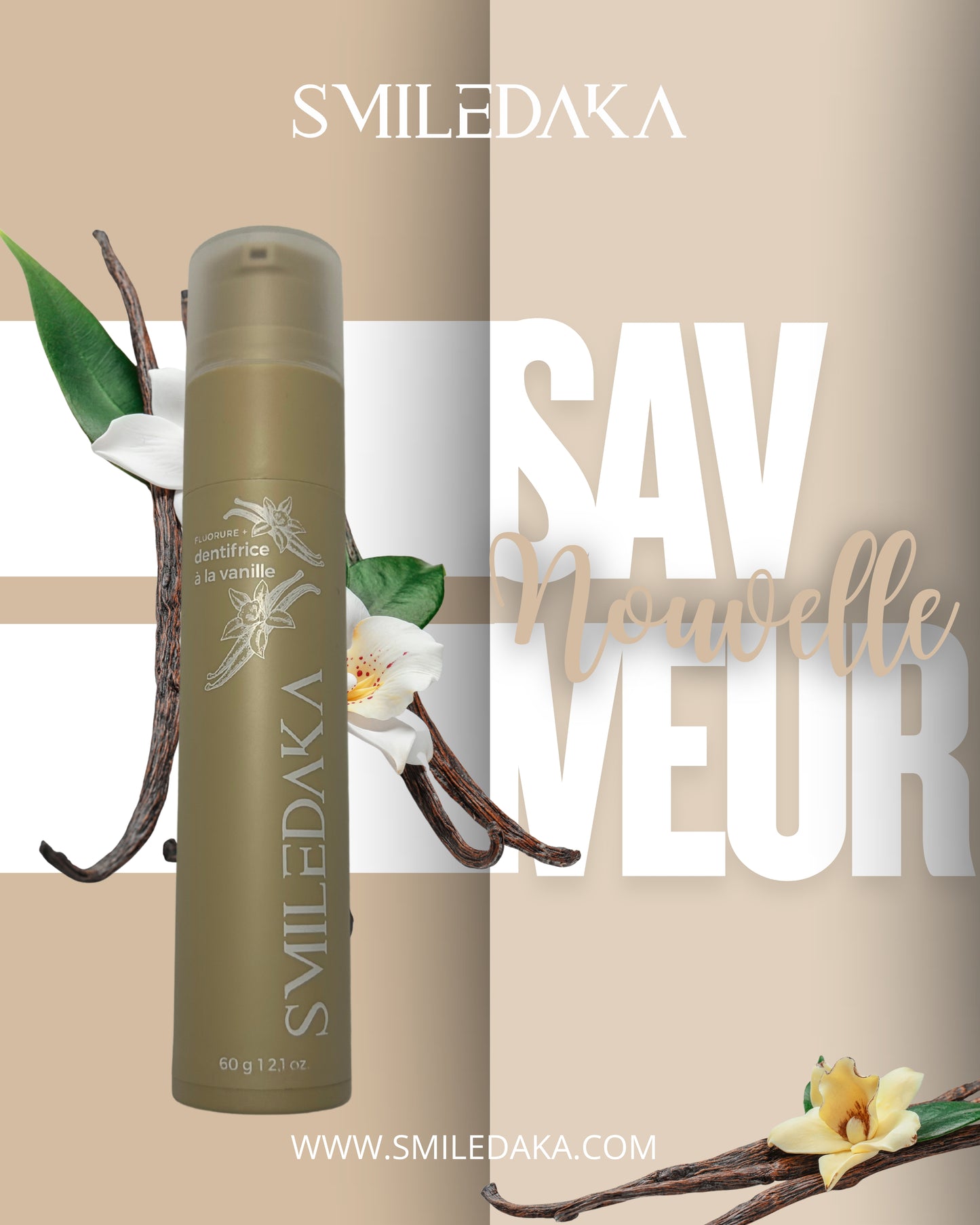 SmileDaka'ndy – Le dentifrice gourmand et sain pour un sourire éclatant !