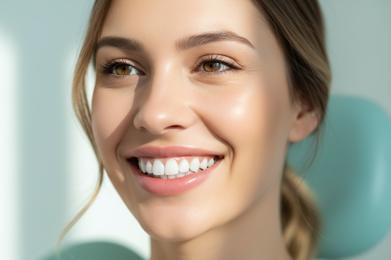 blanchiment dentaire femme